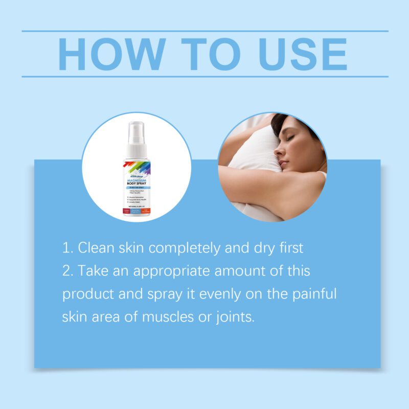 Daily Care Sleep Spray with Natural Arnica and Peppermint Fragrance - Image 6