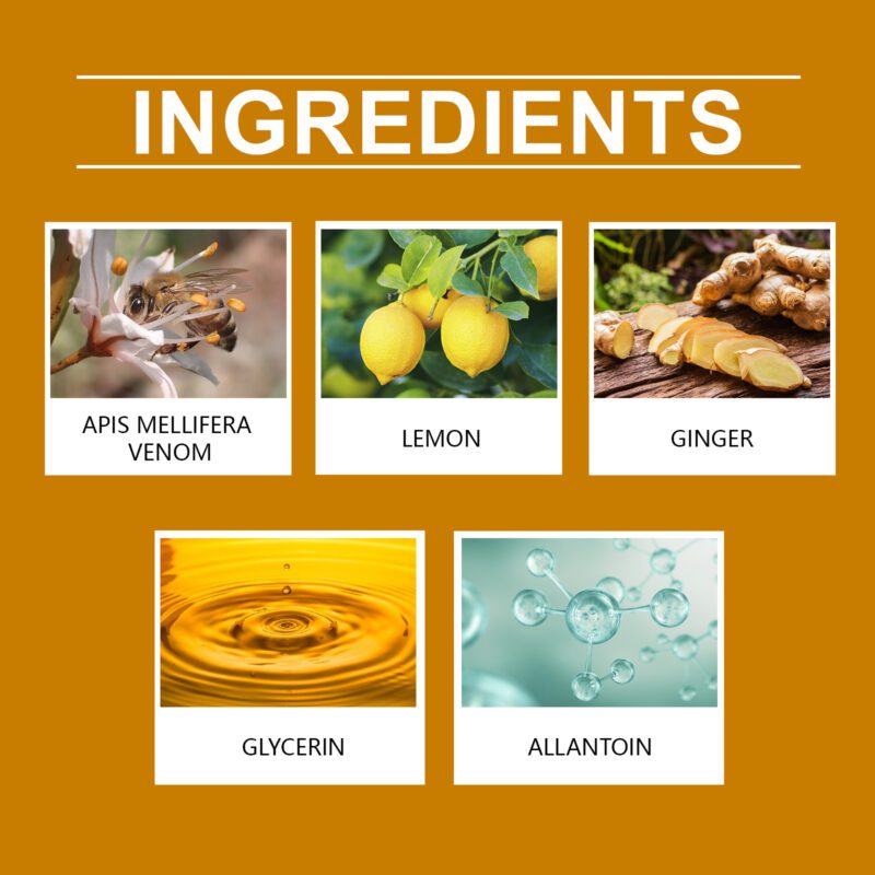 Soothing Joint Cream with Bee Venom & Ginger for Comfortable Movement - Image 5
