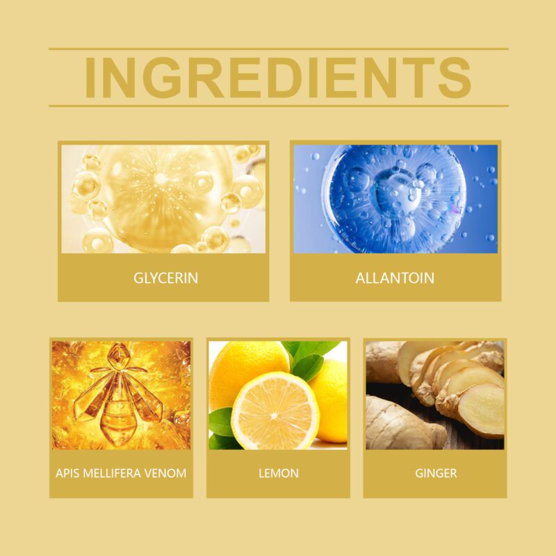 Natural Bee Venom Foot Patch Lemon Ginger - Soothing Joint Care - Image 5