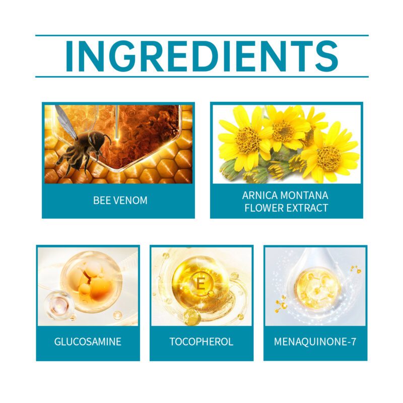 Natural Bee Venom Body Cream, Moisturizing & Soothing Daily Skincare - Image 5