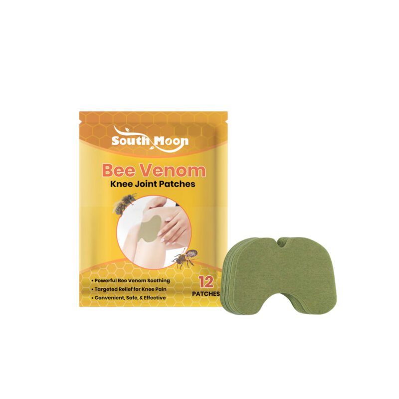 Natural Knee and Body Patch with Peppermint and Vitamin E for Daily Soothing Comfort