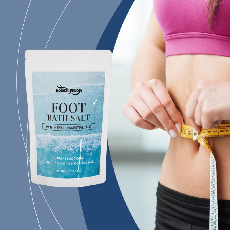 Natural Foot Bath Salts - Soothing Daily Care with Essential Oils - Image 2