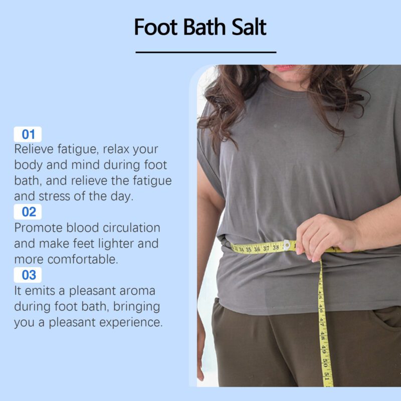 Natural Foot Bath Salts - Soothing Daily Care with Essential Oils - Image 4