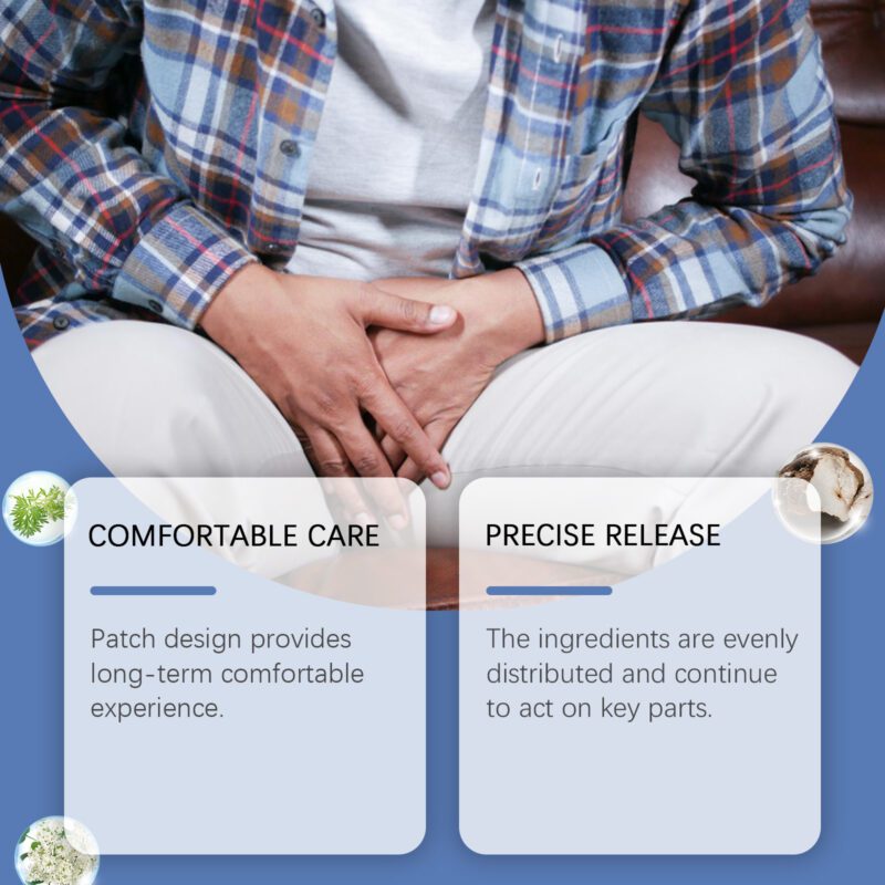 Men's Soothing Daily Care Patch with Natural Ingredients - Image 4
