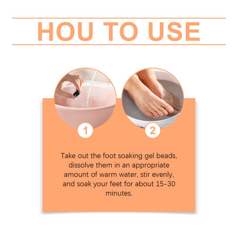 Natural Foot Soak Gel - Gentle Moisturizing Daily Care for Smooth Feet - Image 6