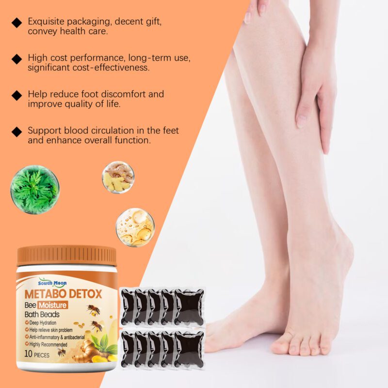Natural Foot Soak Gel - Gentle Moisturizing Daily Care for Smooth Feet - Image 3