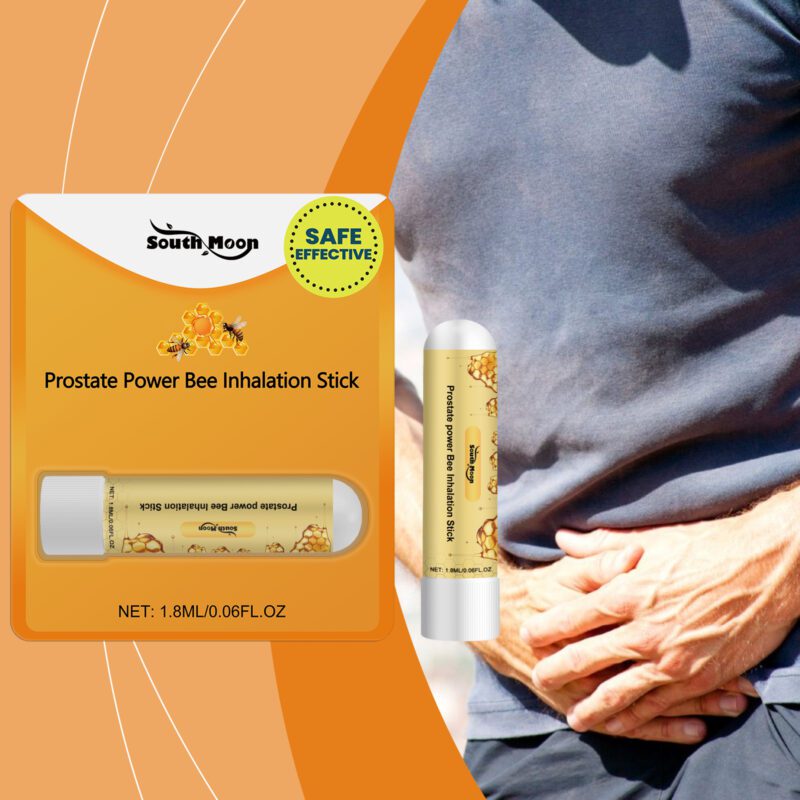 Men's Natural Nasal Inhaler with Menthol & Bee Venom - Portable Refresh - Image 2