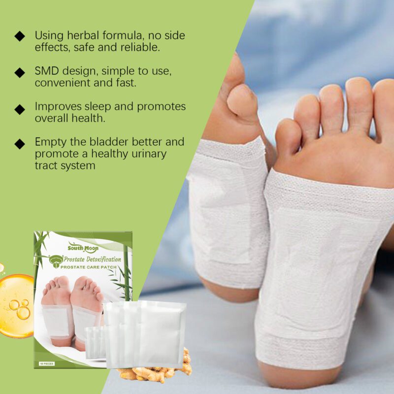 Men's Daily Foot Care Patch with Ginger & Saw Palmetto - Image 3