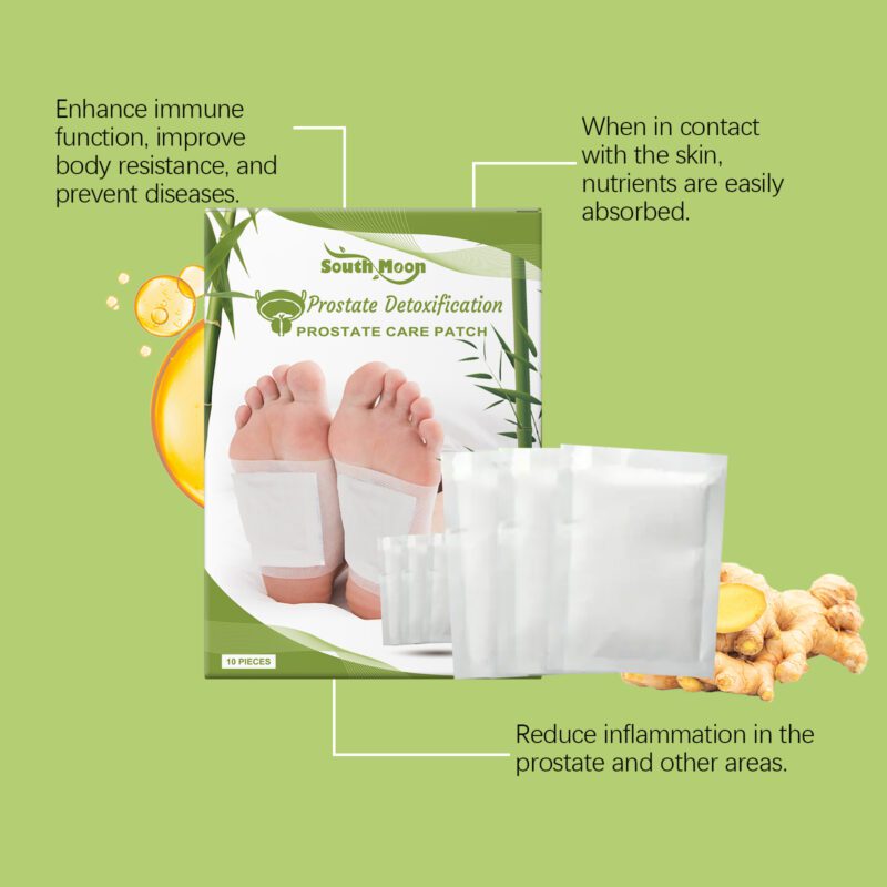 Men's Daily Foot Care Patch with Ginger & Saw Palmetto - Image 4